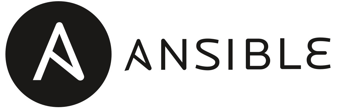 logo d'ansible, outil devops d'automatisation de provising de machines.